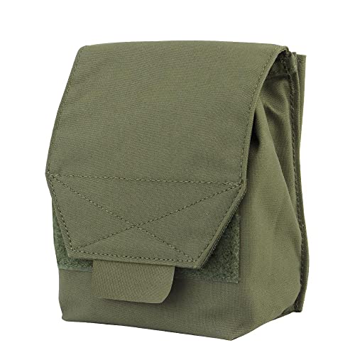 WarmHeartting Taktische MOLLE-Magazintasche 5,56 7,62 9 mm Mag Pouch Holster Mag Carrier Jagdweste Kummerbundzubehör Multifunktionale Kleinigkeiten Sack Tasche Dump Pouch von WarmHeartting