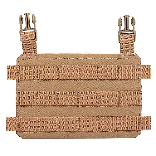 WarmHeartting Taktische MOLLE-Plakat-Frontklappe, kompatibel mit Thorax-Platte, leichtem, modularem Chassis, Airsoft-Brust-Rig-Zubehör WarmHeartting Taktische MOLLE-Plakat-Frontklappe, kompatibel mit Thorax-Platte, leichtem, modularem Chassis, Airsoft-Brust-Rig-Zubehör von WarmHeartting