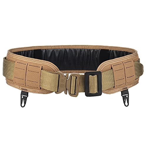 WarmHeartting Taktischer Gürtel MOLLE Battle Belt mit Schnellverschluss Schnalle Kampfgürtel für Airsoft Paintball Militärischen WarmHeartting Taktischer Gürtel MOLLE Battle Belt mit Schnellverschluss Schnalle Kampfgürtel für Airsoft Paintball Militärischen von WarmHeartting