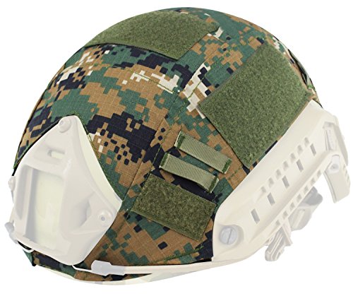 WarmHeartting Taktischer Helmüberzug Tarnung Fast Helmbezug Helm Abdeckung Airsoft Helm Zubehör WarmHeartting Taktischer Helmüberzug Tarnung Fast Helmbezug Helm Abdeckung Airsoft Helm Zubehör von WarmHeartting