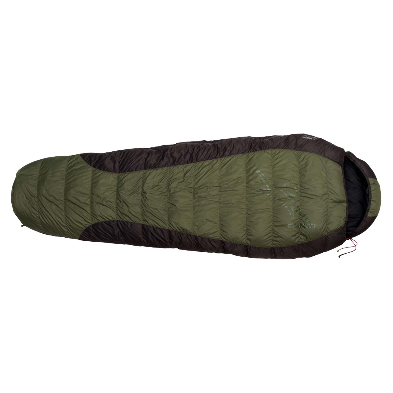 Warmpeace Viking 600 Daunenschlafsack - Olive/Grey, 170 Links von Warmpeace}