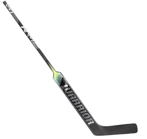 Warrior Ritual M2 Pro Composite Goalie Stick - Senior 26' Links, Biegung:w32 (mid), Farbe:schwarz/Silber von Warrior