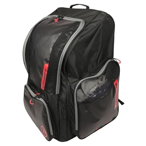 Warrior Rollentasche Pro Roller Backpack, Farbe:schwarz/rot von Warrior