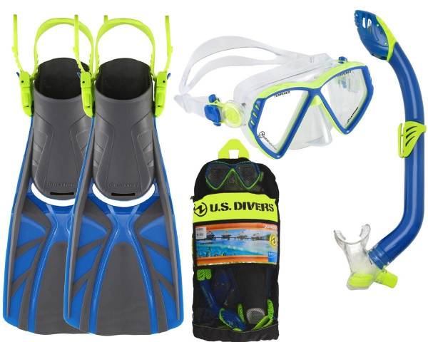 Aqua Lung REGAL Kinder Schnorchel Set Flossen Schnorchel Flossenset Schnorche... von WassersportEuropa