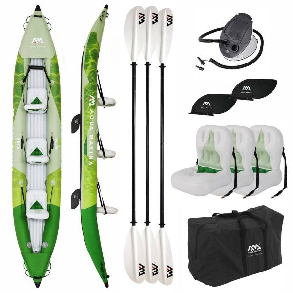 Aqua Marina BETTA Kayak Set 2-3 Personen aufblasbar Kanu Tourenkajak Boot Kajak Aqua Marina BETTA Kayak Set 2-3 Personen aufblasbar Kanu Tourenkajak Boot Kajak von WassersportEuropa