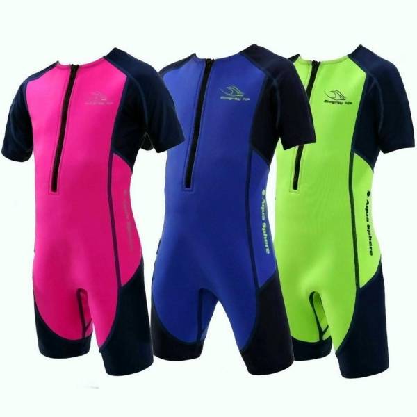 Aqua Sphere STINGRAY Kinder UV Shortie Badeanzug Neopren Shorty alle Varianten von WassersportEuropa