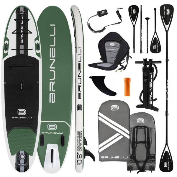 BRUNELLI 10.8 Woven X Fusion Double Layer iSUP Board aufblasbar Stand Up Padd... BRUNELLI 10.8 Woven X Fusion Double Layer iSUP Board aufblasbar Stand Up Padd... von WassersportEuropa