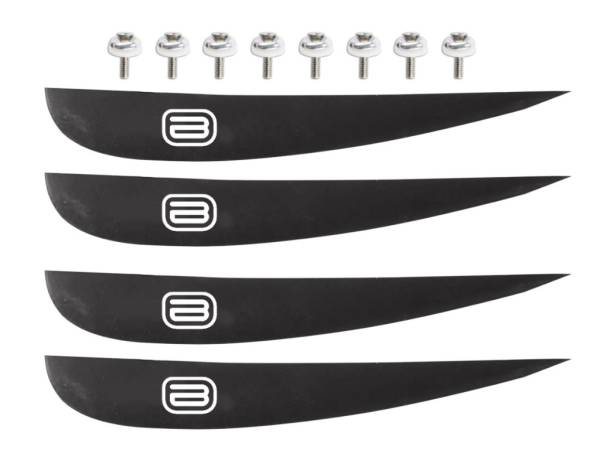 BRUNELLI Wakeboard Finne 4er-Set geeignet für "Wood Flex Pro" & "Carbon" Board BRUNELLI Wakeboard Finne 4er-Set geeignet für "Wood Flex Pro" & "Carbon" Board von WassersportEuropa