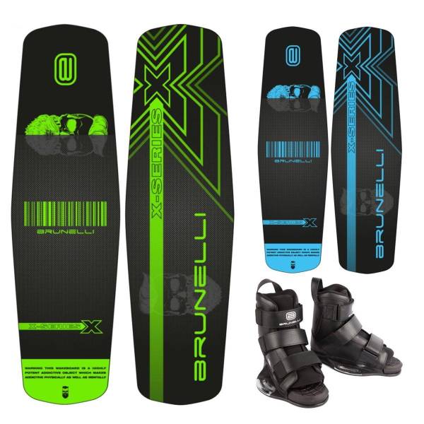 BRUNELLI Wood Flex Pro Cable Park SET Wakeboard Wakeboardbindung Grind-Base BRUNELLI Wood Flex Pro Cable Park SET Wakeboard Wakeboardbindung Grind-Base von WassersportEuropa