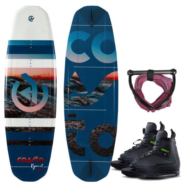 COASTO KYANIT 140 Package Wakeboard Flex Hantel mit Bindung 39-46 von WassersportEuropa