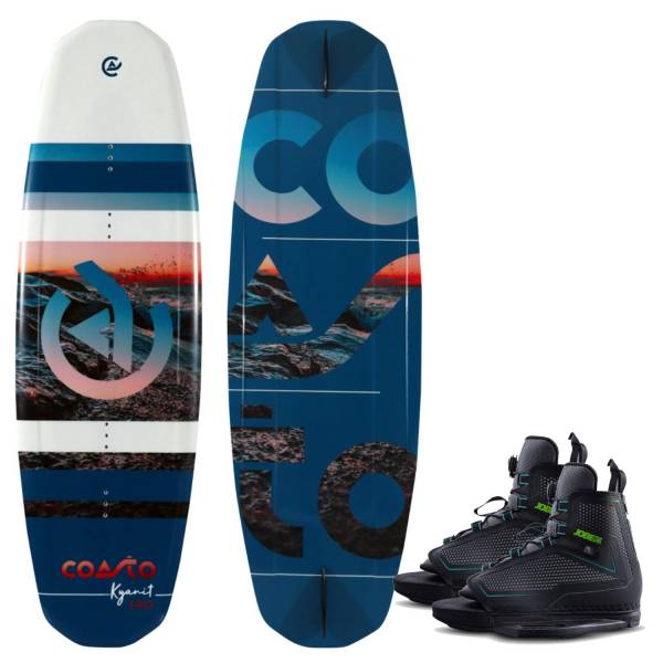 COASTO KYANIT 140 Wakeboard Flex mit Bindung 39-46 von WassersportEuropa