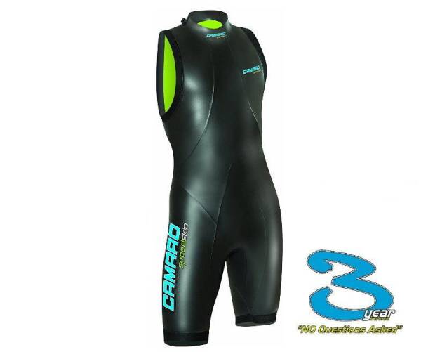 Camaro Speedskin Herren Swim Shorty Triathlon Neoprenanzug Camaro Speedskin Herren Swim Shorty Triathlon Neoprenanzug von WassersportEuropa