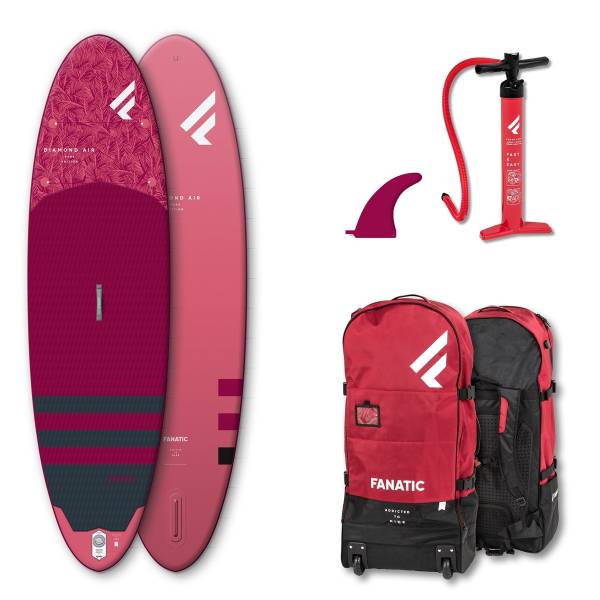 FANATIC DIAMOND AIR Stand up Paddle Board, SUP Surfbrett, Surf-Board, Set auf... von WassersportEuropa