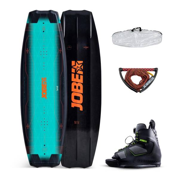 JOBE LOGO 138 Package Wakeboard mit UNIT Wakeboardbindung, Hantel und Tasche von WassersportEuropa