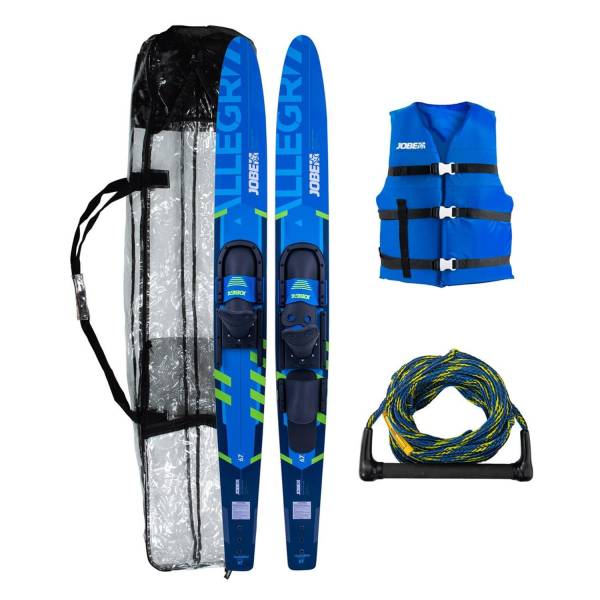 Jobe Allegre Wasserski Package Combo Ski Paarski 67" 170cm blue von WassersportEuropa