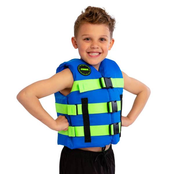 Jobe Nylon Life Vest Youth Kinder Schwimmweste Schwimmhilfe Blue von WassersportEuropa