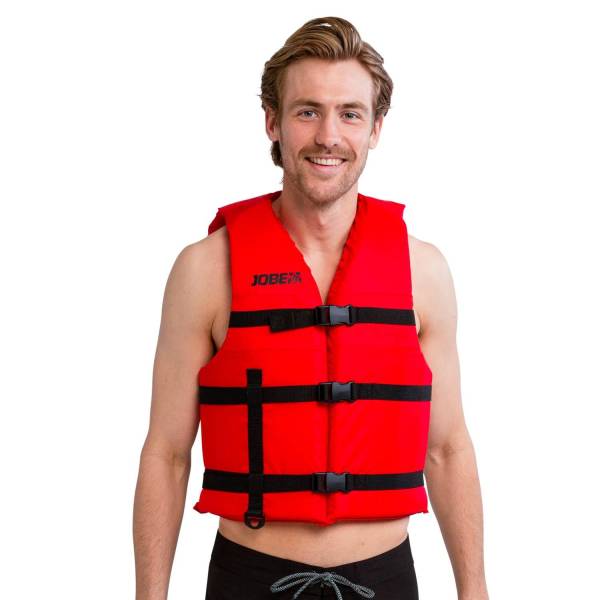 Jobe Universal Life Vest Nylon Weste Schwimmweste Auftriebsweste Red Jobe Universal Life Vest Nylon Weste Schwimmweste Auftriebsweste Red von WassersportEuropa