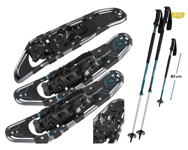 KOMPERDELL Trailblazer Schneeschuh T25 Alu Wandern Tourenski Teleskopstöcke TI2 KOMPERDELL Trailblazer Schneeschuh T25 Alu Wandern Tourenski Teleskopstöcke TI2 von WassersportEuropa