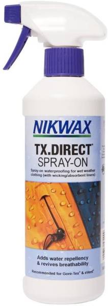 Nikwax TX.Direct Spray-On Imprägnierungsspray für Funktionsbekleidung 500ml von WassersportEuropa