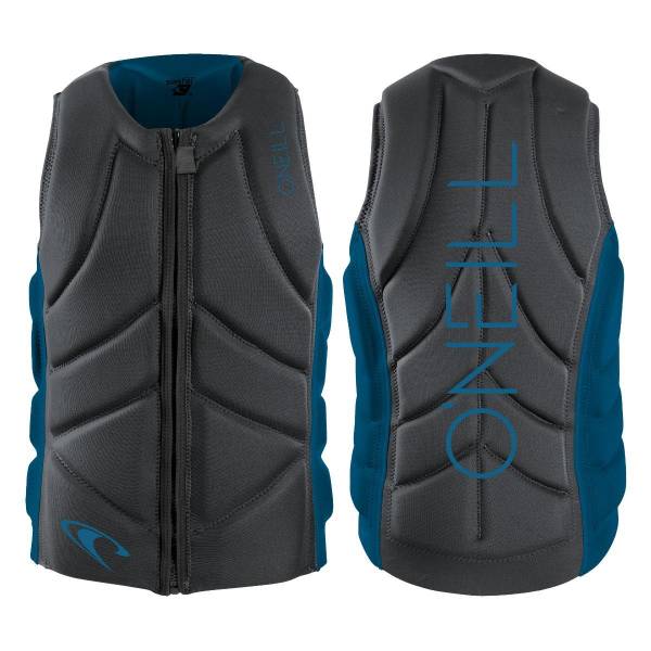 O'Neill Slasher Comp Vest Herren Wakeboard Weste Protektor Neopren ultra blue von WassersportEuropa