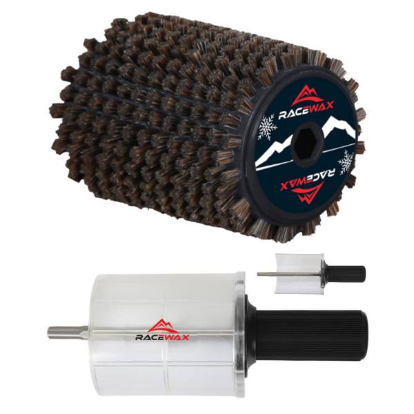 RaceWax Roto Bürste Rosshaar Set Belag-Rotorbürste 120mm Rotobürste SpeedStick RaceWax Roto Bürste Rosshaar Set Belag-Rotorbürste 120mm Rotobürste SpeedStick von WassersportEuropa