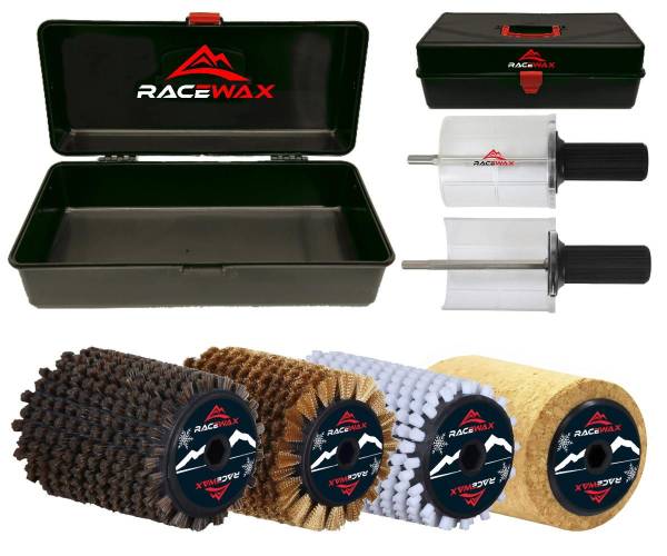 RaceWax Set Roto Bürste 120mm Kork Nylon Roßhaar Kupfer Rotorbürste Rotobürste RaceWax Set Roto Bürste 120mm Kork Nylon Roßhaar Kupfer Rotorbürste Rotobürste von WassersportEuropa
