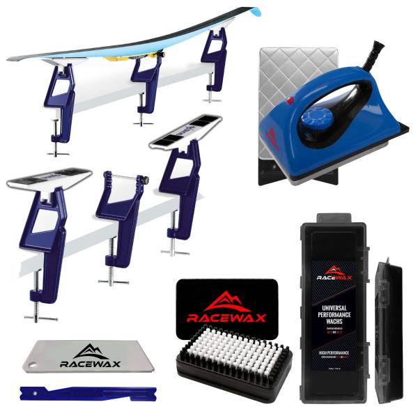 RaceWax Skiwax Set 6-teilig Profi LL Nordic Skispanner Wachsbügeleisen Wachs Wax RaceWax Skiwax Set 6-teilig Profi LL Nordic Skispanner Wachsbügeleisen Wachs Wax von WassersportEuropa