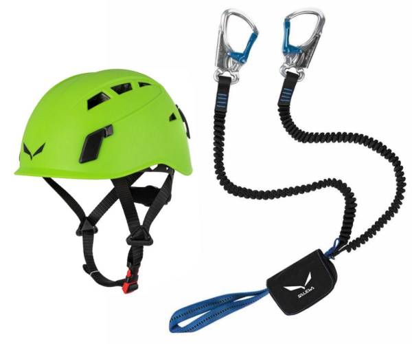 SALEWA Klettersteigset Premium Attac und Toxo 3.0 Helm SALEWA Klettersteigset Premium Attac und Toxo 3.0 Helm von WassersportEuropa