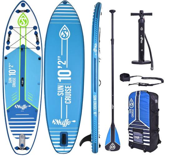 SKIFFO SUN CRUISE 10'2?SUP Board Stand Up Paddle Surf-Board Paddel ISUP 310X84cm von WassersportEuropa