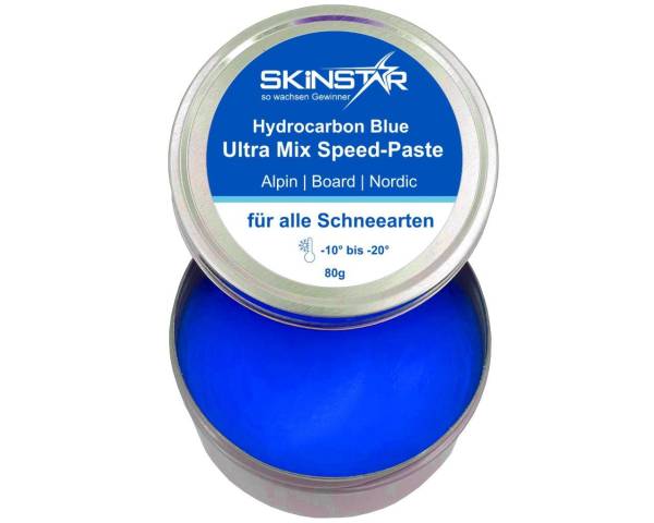 SkinStar Hydrocarbon Ultra Mix blue Speed-Paste Skiwax Skiwachs Rennwachs 80g SkinStar Hydrocarbon Ultra Mix blue Speed-Paste Skiwax Skiwachs Rennwachs 80g von WassersportEuropa