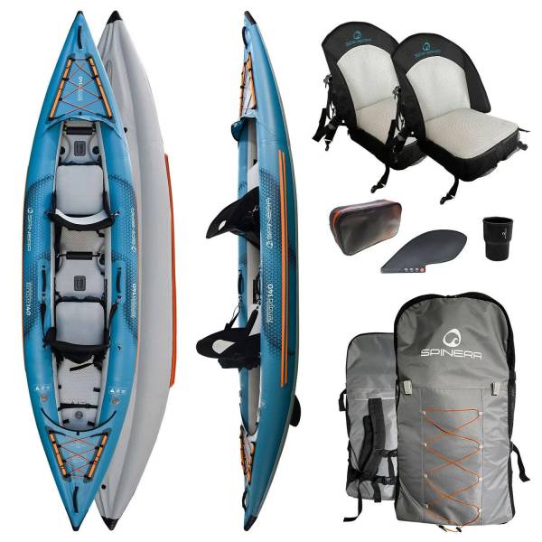 Spinera Kayak Tenaya 140 2 Personen aufblasbares Premium Kajak Kanu Boot Spinera Kayak Tenaya 140 2 Personen aufblasbares Premium Kajak Kanu Boot von WassersportEuropa