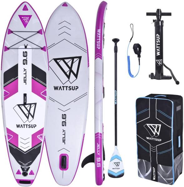 WattSUP JELLY 9?6? SUP Board Stand Up Paddle Surf-Board Paddel ISUP 290cm von WassersportEuropa