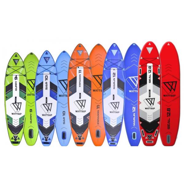 WattSUP SUP Board Stand Up Paddle Surf-Board Paddel ISUP aufblasbar ISUP von WassersportEuropa