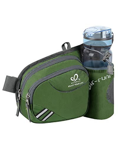 WATERFLY Gürteltasche Bauchtasche mit Flaschenhalter Damen und Herren, Atmungsaktiv Sport Hüfttasche für Laufen Radfahren Camping Klettern Reisen Wandern Joggen Hundetraining Grün WATERFLY Gürteltasche Bauchtasche mit Flaschenhalter Damen und Herren, Atmungsaktiv Sport Hüfttasche für Laufen Radfahren Camping Klettern Reisen Wandern Joggen Hundetraining Grün von WATERFLY