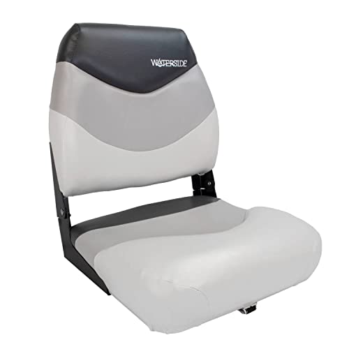 Waterside Captain Premium Bootssitz Highback grau/weiß Waterside Captain Premium Bootssitz Highback grau/weiß von Waterside
