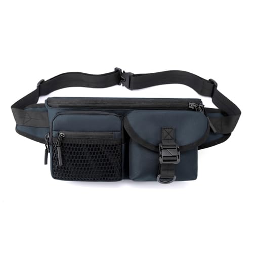 Watreketal Bauchtasche,Vielseitige Hüfttasche mit mehreren Fächern, Crossbody-Schultertaschen für Outdoor-Sport und Reisen von Watreketal