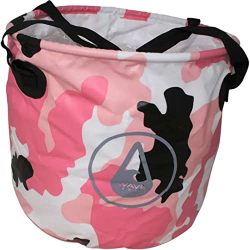 Wave Hawaii Waterproof Foldable Bucket Tasche 2022 camo pink von WAVE HAWAII