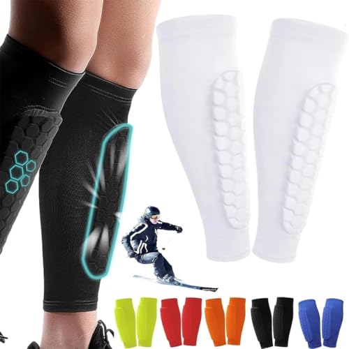 Achilles Shinbang Shields, Shinbang Protector 2.0, Shindefender Schienbeinschoner, Shinbang Ski-Protektoren, Fußball-Schienbeinschoner, Skischutzsocken, Schienbeinschoner Fußball Erwachsene für Sport Achilles Shinbang Shields, Shinbang Protector 2.0, Shindefender Schienbeinschoner, Shinbang Ski-Protektoren, Fußball-Schienbeinschoner, Skischutzsocken, Schienbeinschoner Fußball Erwachsene für Sport von Wbietu