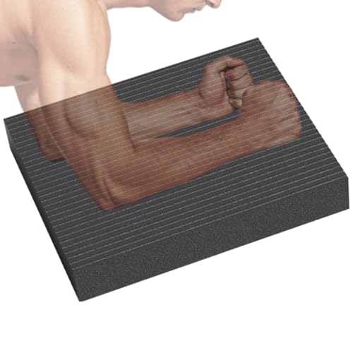 Fitness-Pad | Knieschoner Fitness | Trainings-Kniematte | Trainingsmatte | Yoga-Knieschützer | Plank-Trainings-Balance-Matte Mit Rutschfester Textur Für Kniebeugen, Sit-ups, Planken, Yoga-Posen, Ausfa von Wcybym