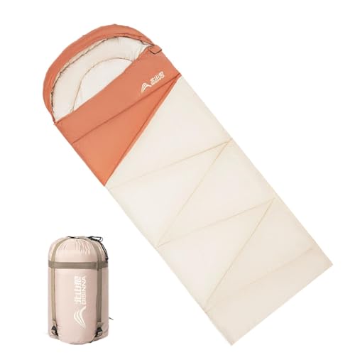 Schlafsack, Camping-Schlafsack, Outdoor-Schlafbett, Camping-Schlafmatte, tragbarer Schlafsack, bequemer und warmer Schlafsack, Camping-Zubehör für Camping, Outdoor-Aktivitäten von Wcybym