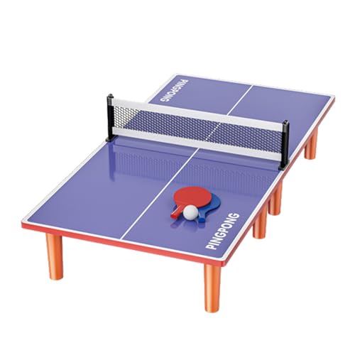 Table Tennis | Pong Table | Small Pong Table | Portable Table Tennis | Sports Compact Kids Toys | Weatherproof Stable Table Tennis Tables for Kids Adult Game Room Flat Offices von Wcybym