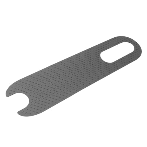 Wdesrgt Schwarzer Silikon-Fußpolster-Mattenaufkleber für M365 1S Elektroroller-Skateboard-Zubehör, Selbstklebendes Pedalabdeckungspolster von Wdesrgt