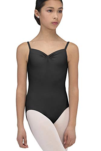 Wear Mich Abbie Mädchen Gymnastikanzug 110 schwarz von Wearmoi