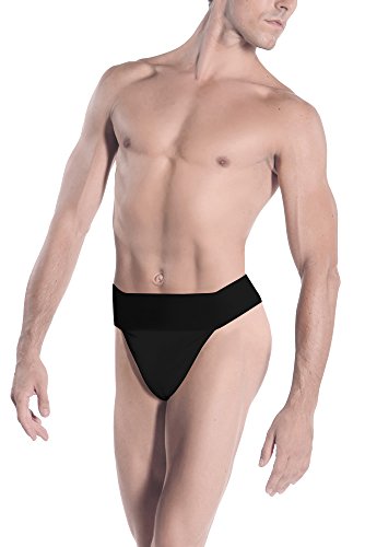 Wear Mich Danc Tanga Herren L schwarz von Wearmoi