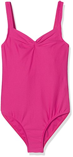 Wear Mich Faustina Mädchen Gymnastikanzug 8 Jahre Fuchsia von Wearmoi