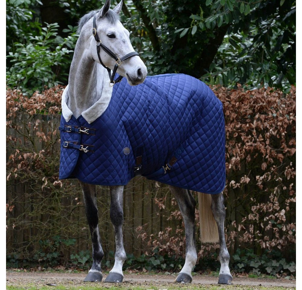 WeatherBeeta Pferde-Stalldecke Weatherbeeta Comfitec Deluxe Diamond Quilt Standard Medium 250g - navy von WeatherBeeta