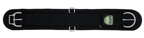 Weaver Equine Roper Horse Cinch, Rutschfester Neopren-Sattelgurt mit intelligenter Cinch-Schnalle, Western-Reitzubehör, Schwarz Weaver Equine Roper Horse Cinch, Rutschfester Neopren-Sattelgurt mit intelligenter Cinch-Schnalle, Western-Reitzubehör, Schwarz von Weaver Leather