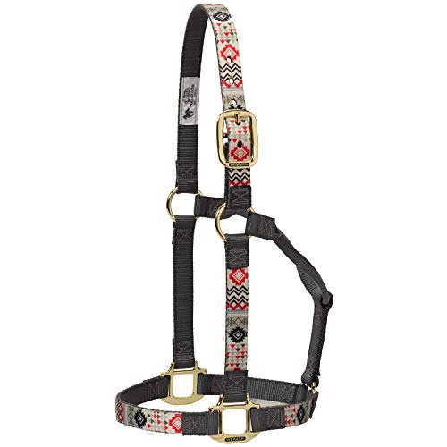 Weaver Leather Uni – Erwachsene Nylon Crimson Aztec Non-Adjustable Halter, Large Halfter, Purpurrote Azteken, Horse Weaver Leather Uni – Erwachsene Nylon Crimson Aztec Non-Adjustable Halter, Large Halfter, Purpurrote Azteken, Horse von Weaver Leather
