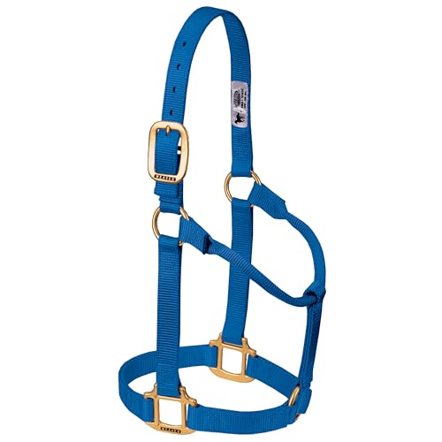 Weaver Leather Original Halfter, Nicht verstellbar, Blau, Durchschnittspferd/Jährlingszugpferd Weaver Leather Original Halfter, Nicht verstellbar, Blau, Durchschnittspferd/Jährlingszugpferd von Weaver Leather