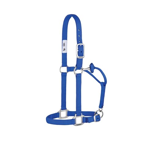 Weaver Leather Original Non-Adjustable Nylon Horse Halter, Blue, Yearling Weaver Leather Original Non-Adjustable Nylon Horse Halter, Blue, Yearling von Weaver Leather